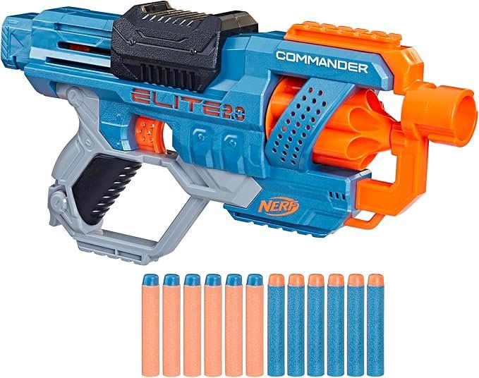 Nerf Spielzeuge: NEU: NERF Elite 2.0 Commander RD-6 Blaster, Ab 8+ Jahre – Neu und originalverpackt aus Küsnacht ZH von eisern 1