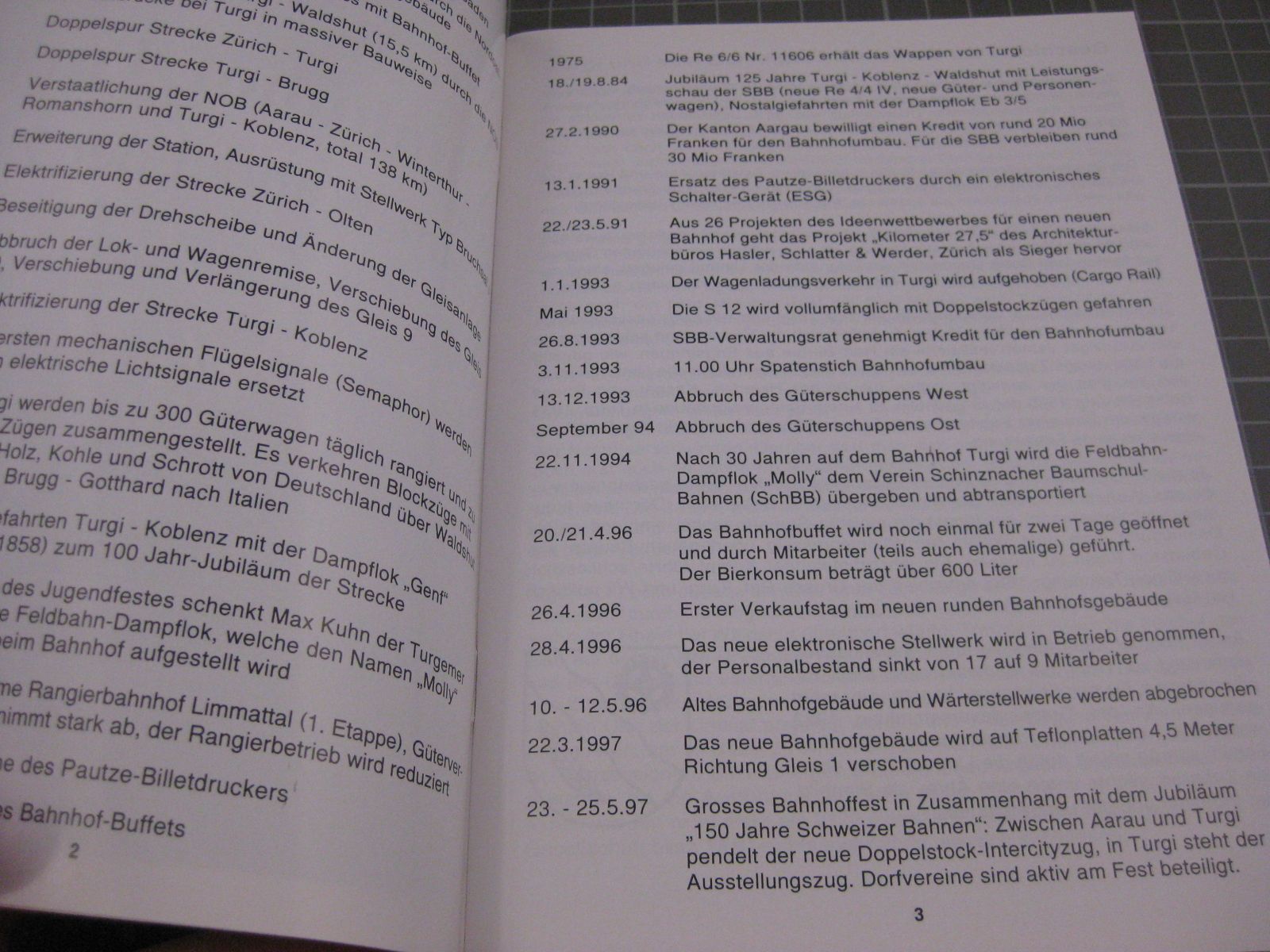Libri: Bahnhof Turgi im Wandel der Zeit – Nuovo (secondo la descrizione) da Malters venduto da Marosko 1