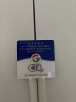 Google Bewertungs NFC Karte neuwertig