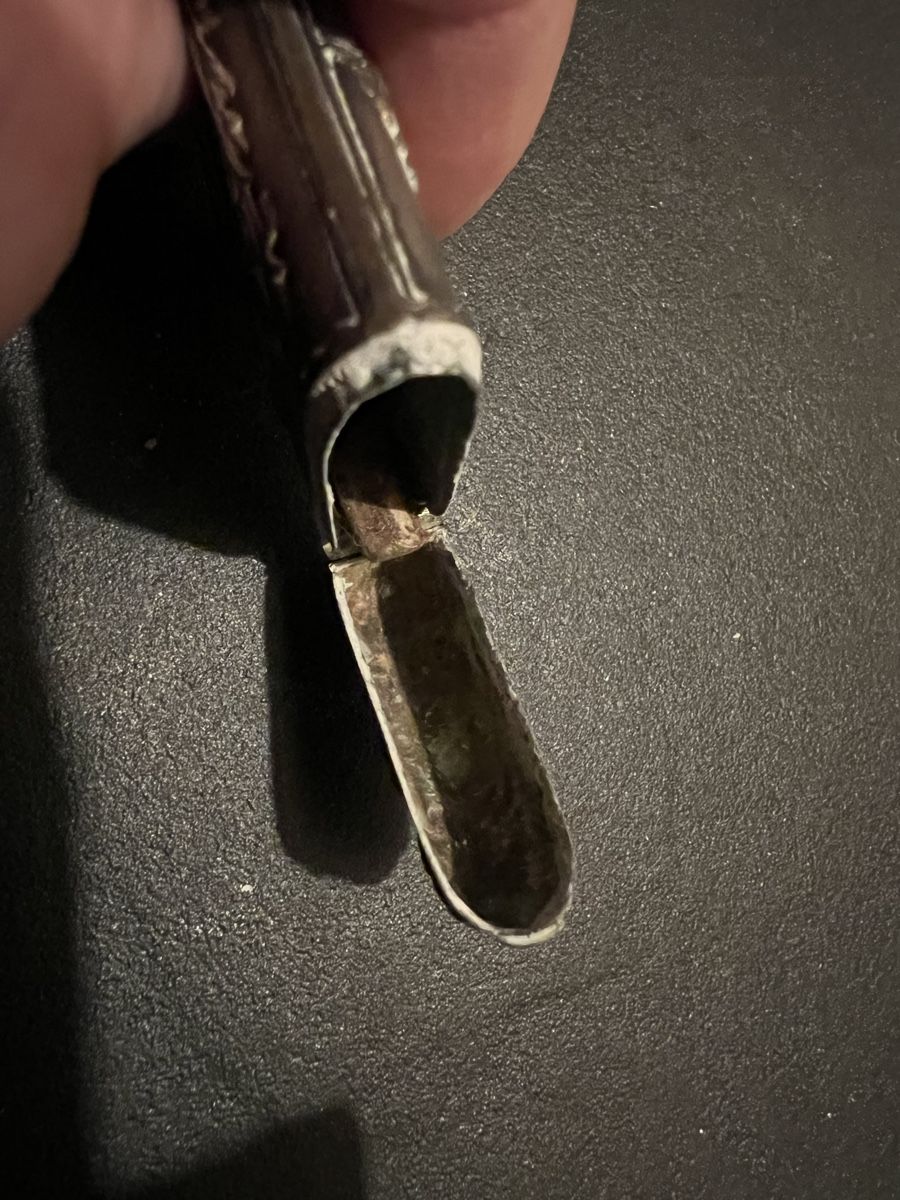 Altri Prodotti per fumatori: Antike Zündholzdose, Silber Optik 1890 – Usato da Lyss venduto da Schmuggler 5