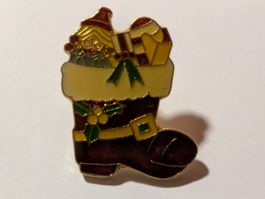 Ansteckpin 136: Weihnachtsschuh