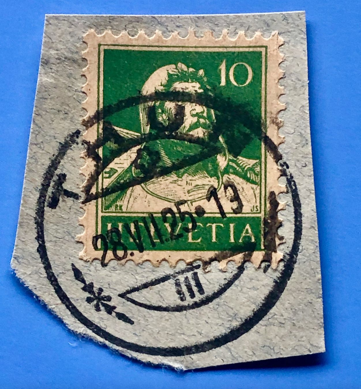 Tutti i francobolli: Nr.153  gestempelt mit Papier    – Usato da Aarau venduto da Billa007