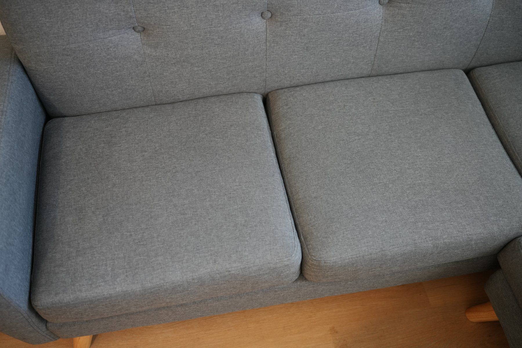 Gonser Sofas: Corner sofa SALLY grey – D'occasion à Neuchâtel par yan_lq56 1