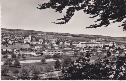 Cartoline postali: MURI (Aarg)  Ortsansicht. – Usato da Schlieren venduto da Rapaelli