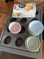 Muffin Backform mit Papierförmchen