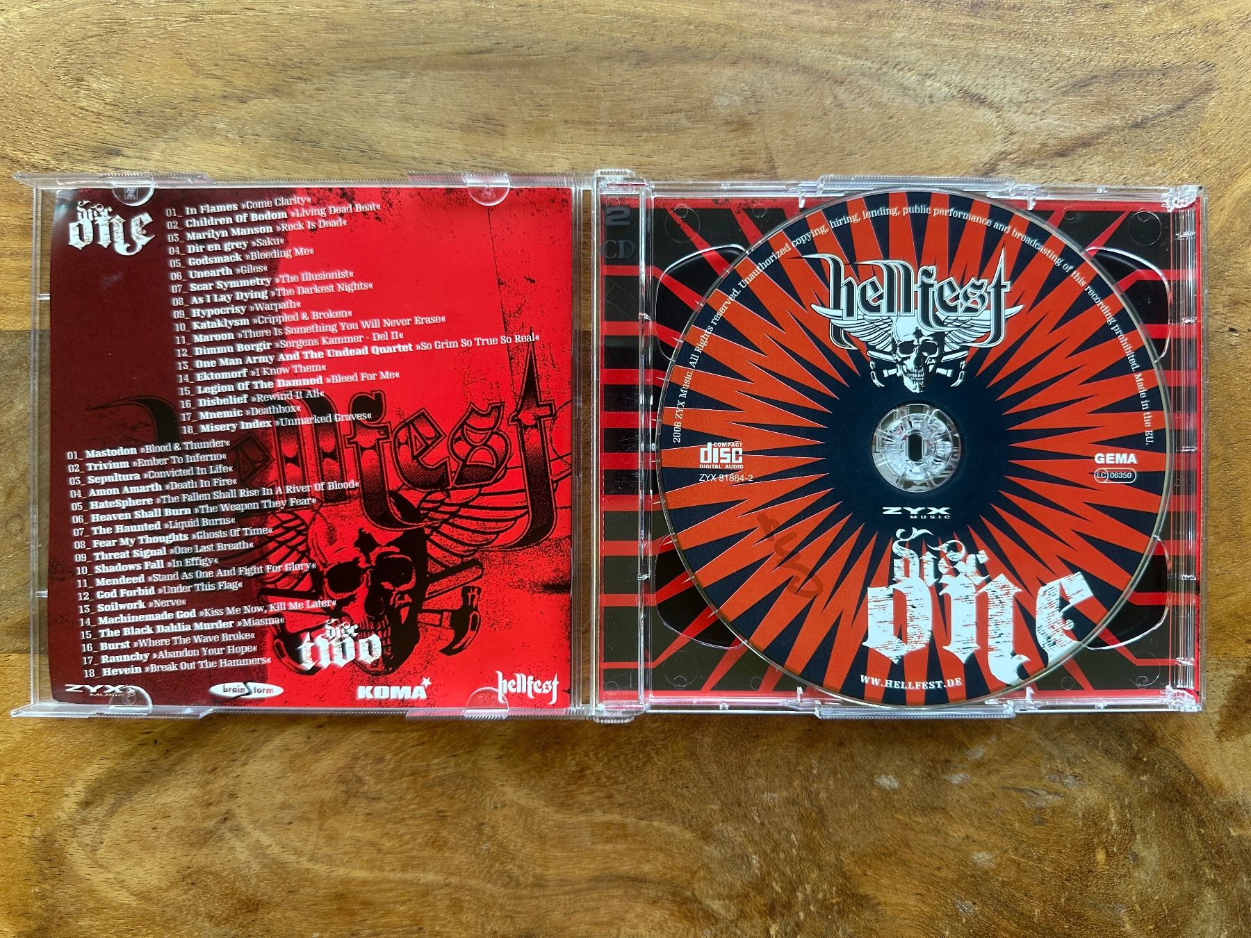 CD: Hellfest Compilation Volume One CD - Metal Hammer – Usato da Horgen venduto da flyingpenguin2000 1