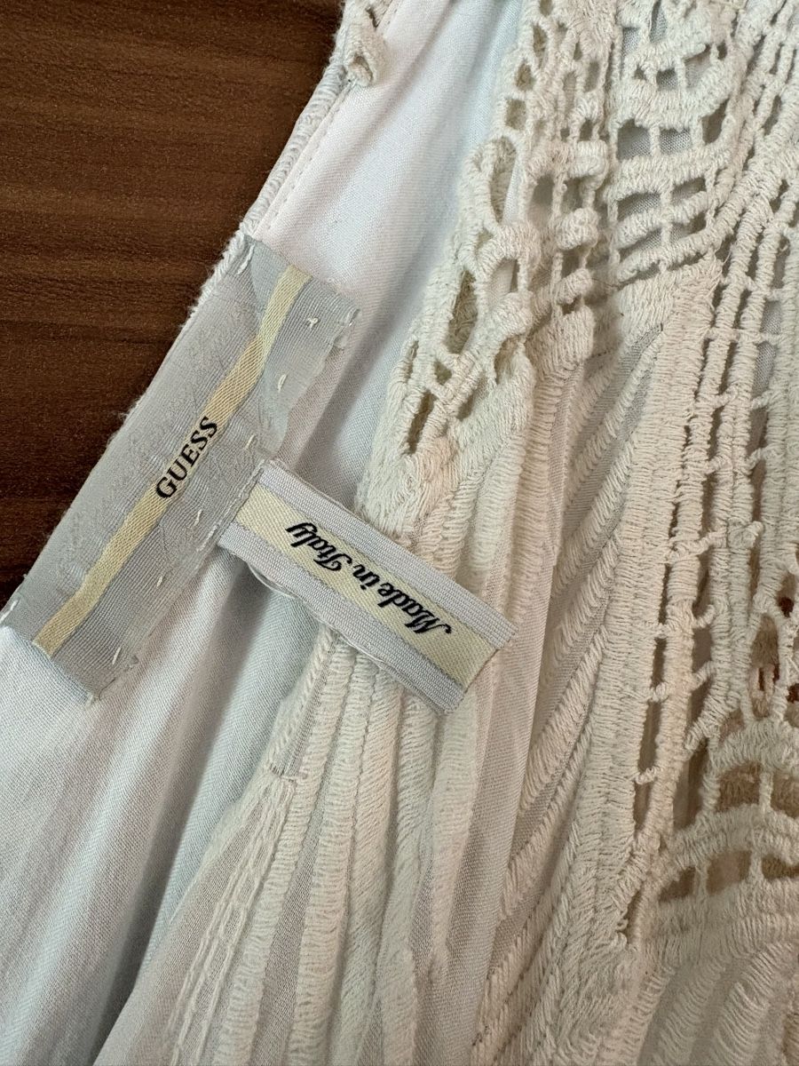 Guess Vestiti: Guess Sommerkleid weiss Gr. 42 – Usato da Hefenhofen venduto da lada69 2
