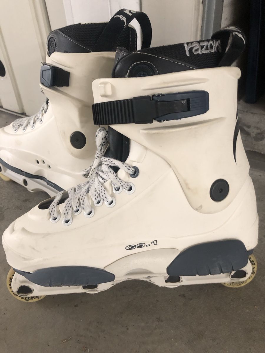 Pattini in linea & Pattini a rotelle: Inline Skates Razors – Usato da Winterthur venduto da goofelsmann