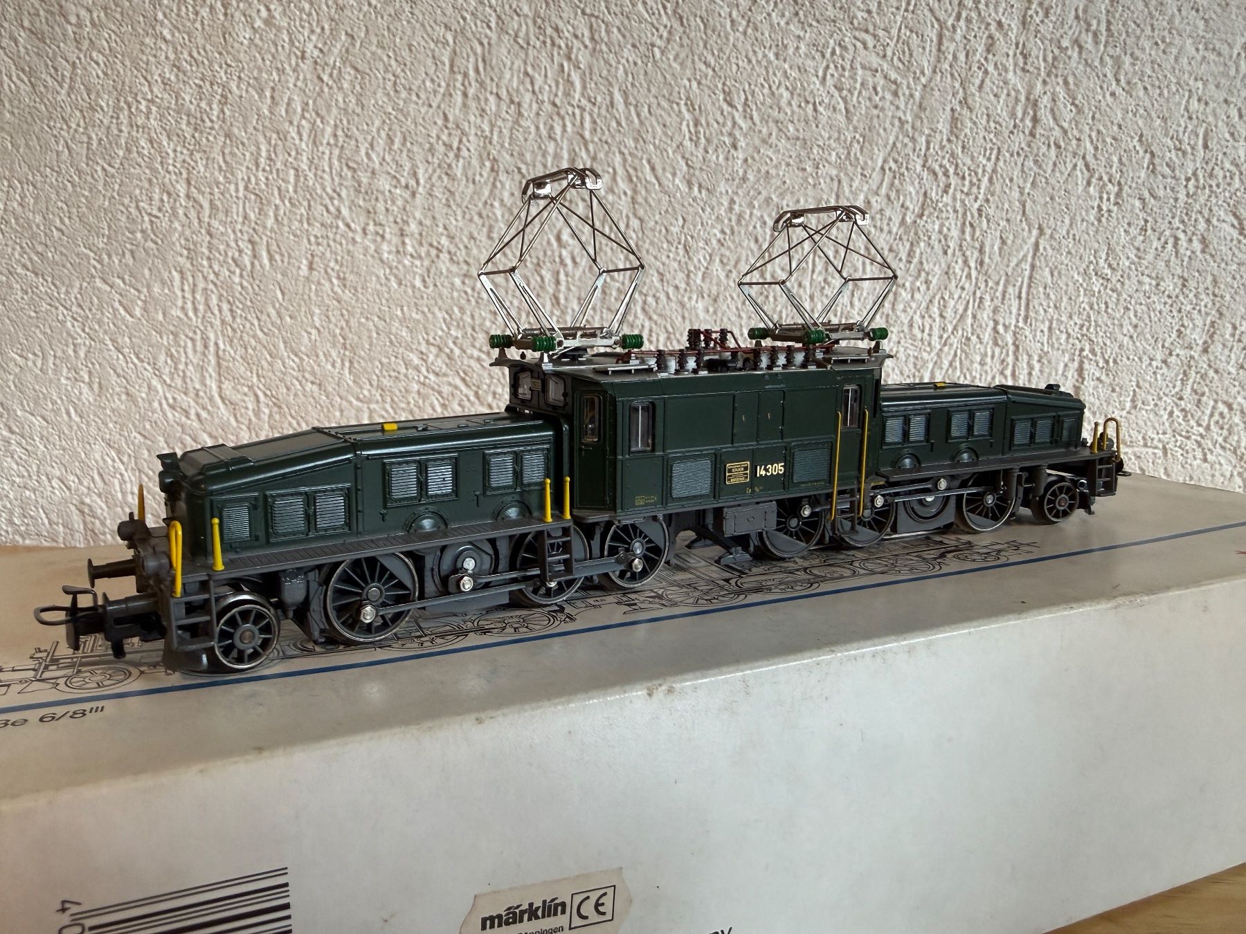 Märklin Modellini di ferrovie: Märklin 3556 - Krokodil Ce 6/8 SBB – Usato da Zürich venduto da Wolfi72 1