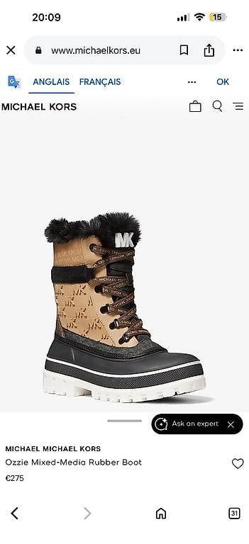 Damenschuhe: Botte de neige Michael Kors  – Gebraucht aus Chézard-St-Martin von luc_q9tn