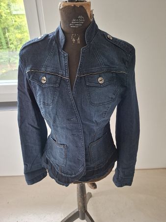 BiBA Jeansjacke dunkelblau Grösse 36 guter Zustand