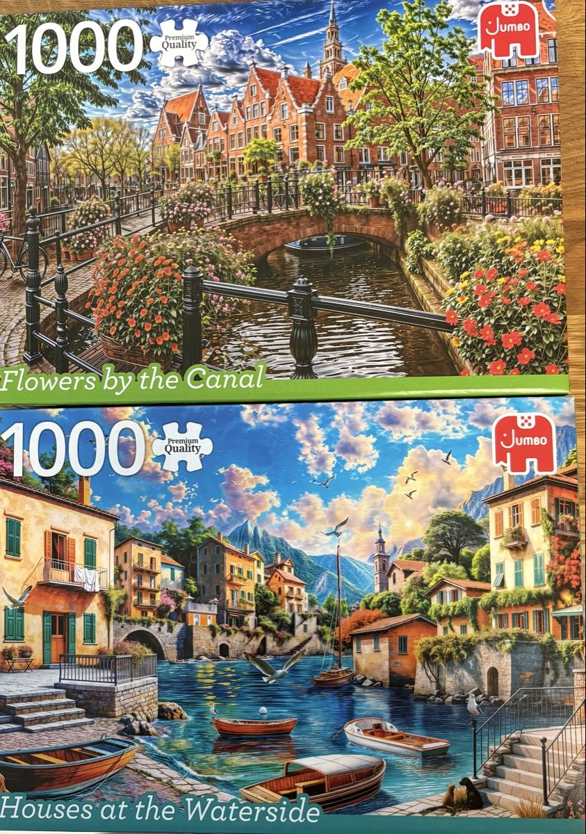 Puzzles: 2 Puzzles je 1000 Teile – Neu (gemäss Beschreibung) aus Reinach BL von Passionata