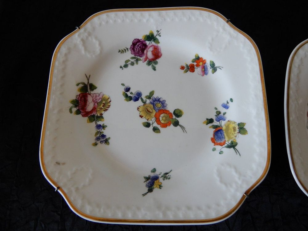 Antiken Porzellanteller Spode England (Gebraucht) in Senèdes