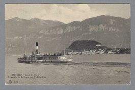 BATTELLO COMO,  0 NATANTE COLICO-COMO 1910