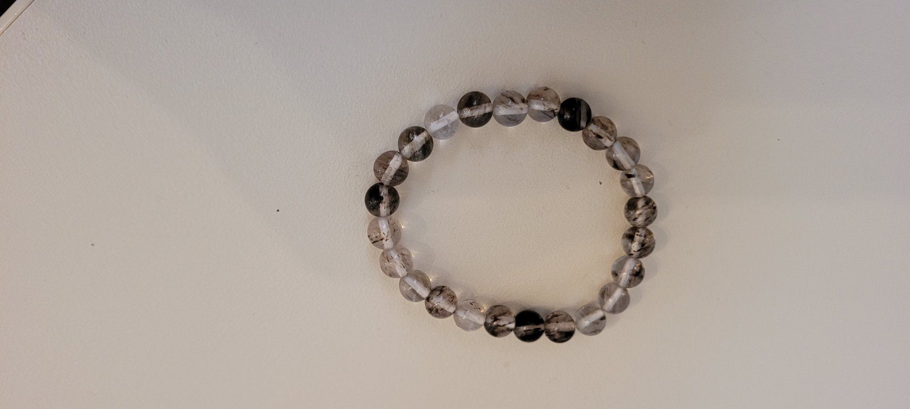 Bracciali & Braccialetti: Armband Kugeln 0,8mm Durchmesser Elastisch Transparent – Usato da Adlikon b.Regensdf venduto da ChriZ86 2