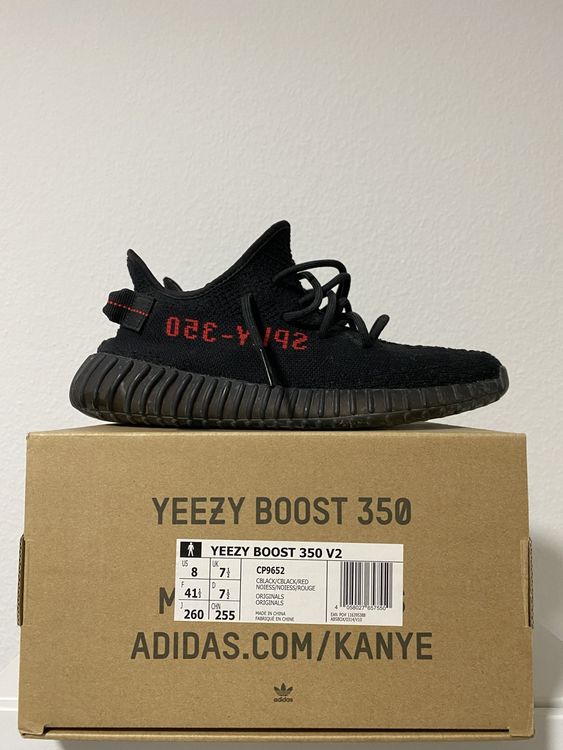 Yeezy boost schwarz rot sales