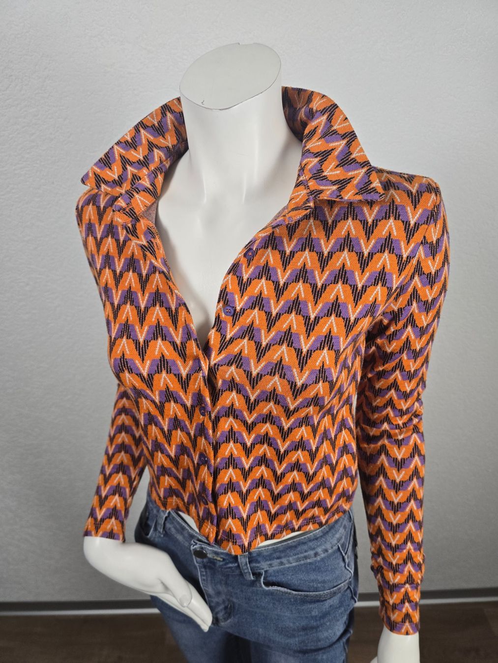 Stradivarius Tops: STRADIVARIUS Pull retro T-M – Gebraucht aus Les Verrières von kitel79 1