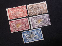 F  Mi 96-100 Satz  Allegorie  1900
