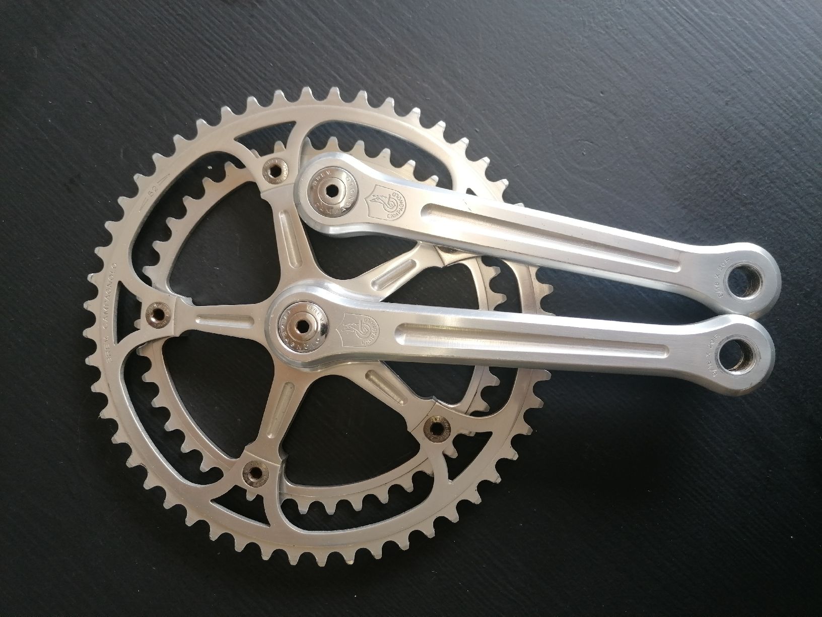 Pédalier Campagnolo Record 172.5mm – Aluminium, Vélo Route/course – Occasion Italie