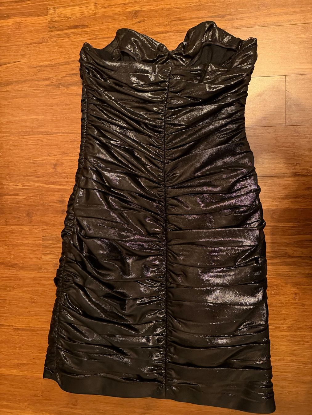 Vestiti: Saint Laurent Paris Black Ruched Strapless D – Usato da Zollikon venduto da MCK9111 7