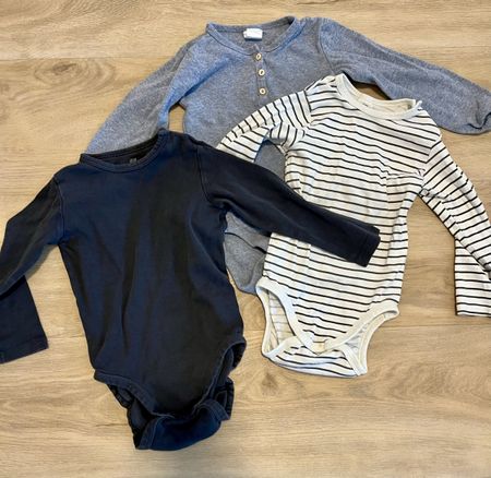 Baby-Body-Set, Größe 86, H&M