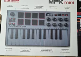 MIDI Keyboard Akai MPK Mini factory sealed