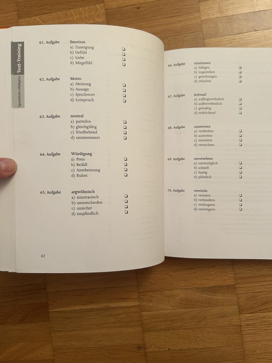 Libri: Der grosse Intelligenztest - Wolfgang Reichel – Usato da Zürich venduto da Nimi8 6
