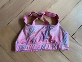 LEFTIES - Sport BH rosa gemustert M