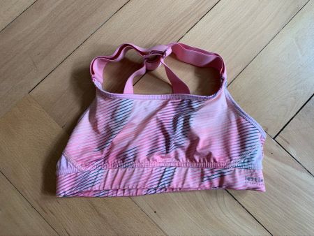LEFTIES - Sport BH rosa gemustert M