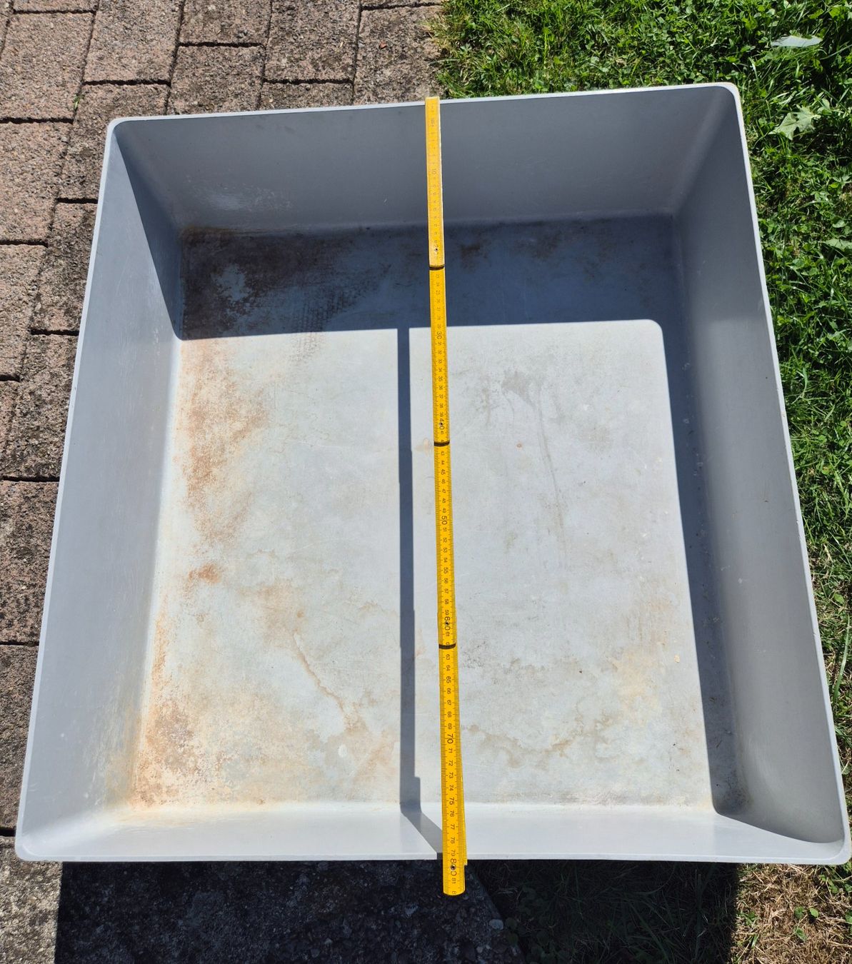 Servierplatten: Kotschale / Wanne  80 x 72 x 20 cm – Gebraucht aus Galgenen von Tinky01