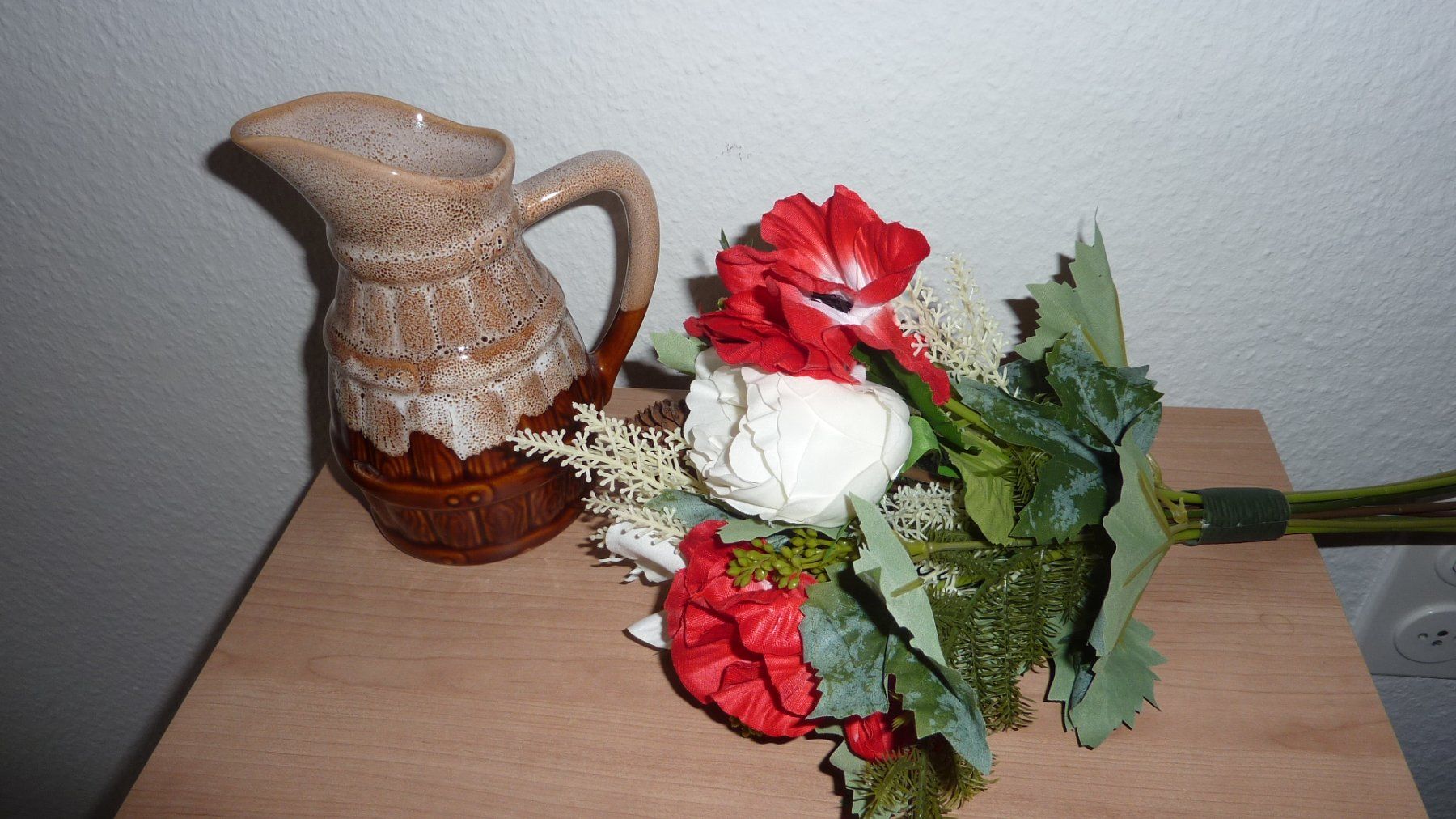 Pflanzen & Samen: vase mit künstlichen  blumen – Neu (gemäss Beschreibung) aus Füllinsdorf von pmarkus 1