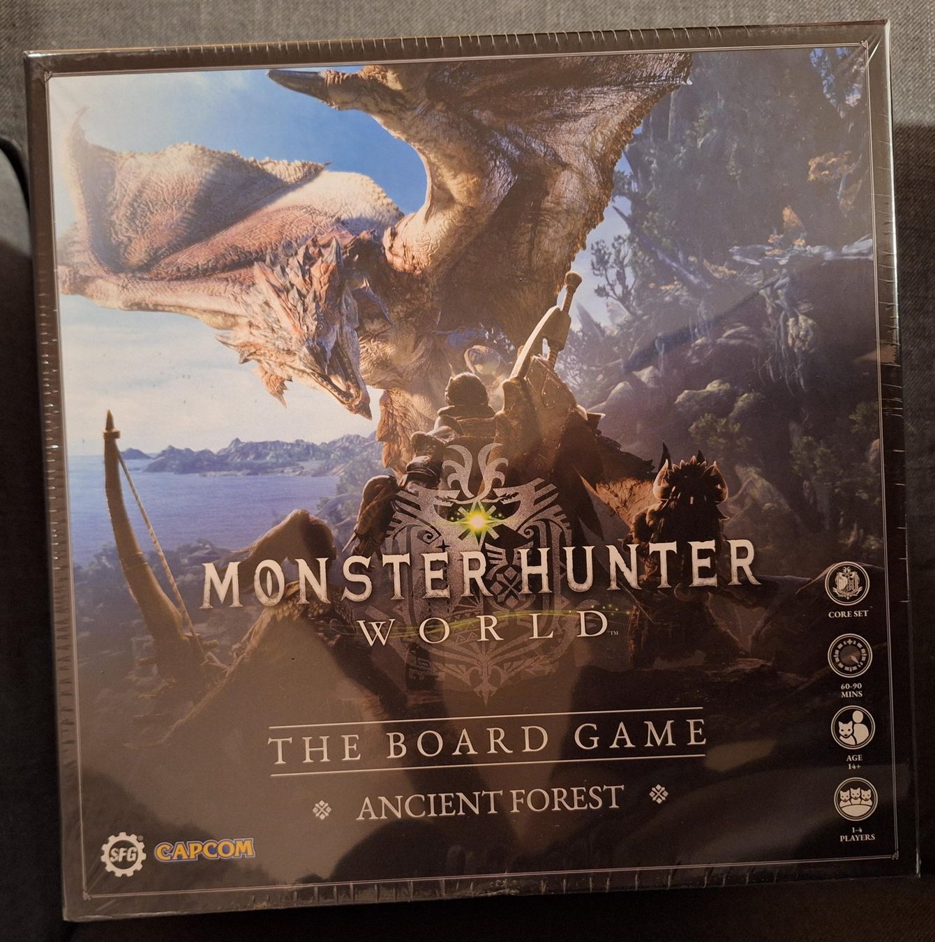 Giochi: Monster Hunter World Board Game Ancient Forest SEALED Spiel – Nuovo e nell'imballaggio originale da Altstätten SG venduto da GGsGameshop