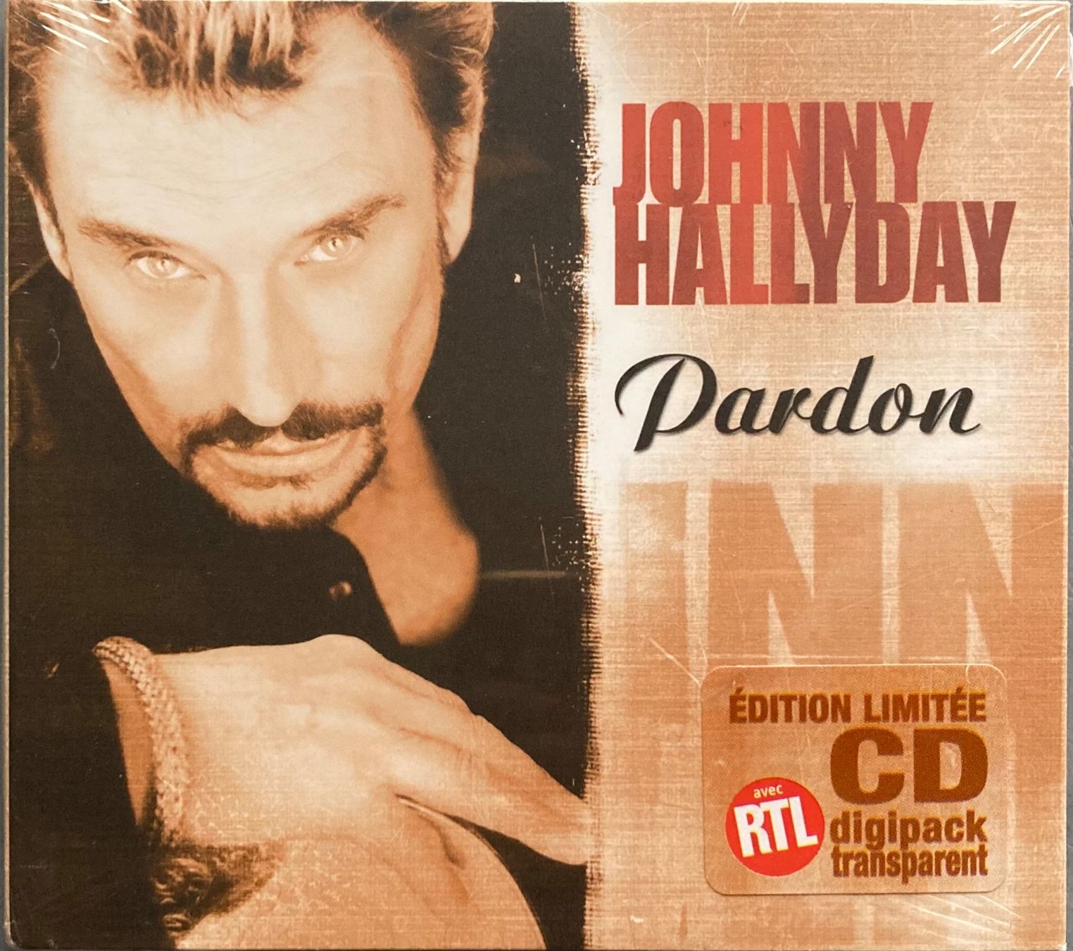 Dischi in vinile: JOHNNY HALLYDAY - PARDON – Nuovo e nell'imballaggio originale da Poliez-Pittet venduto da Newtown-Records