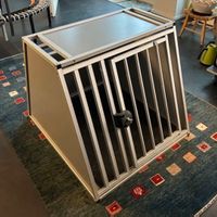 Hundebox Aluminium