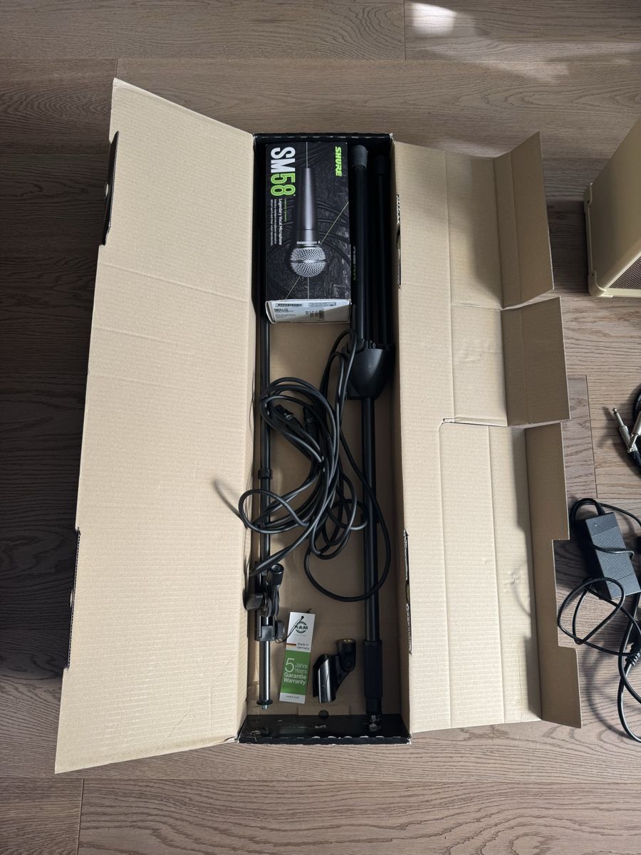 Amplificatori: SM58 Quality Bundle - Akustikverstärker und Mikrofon – Usato da Meiringen venduto da kradat 1