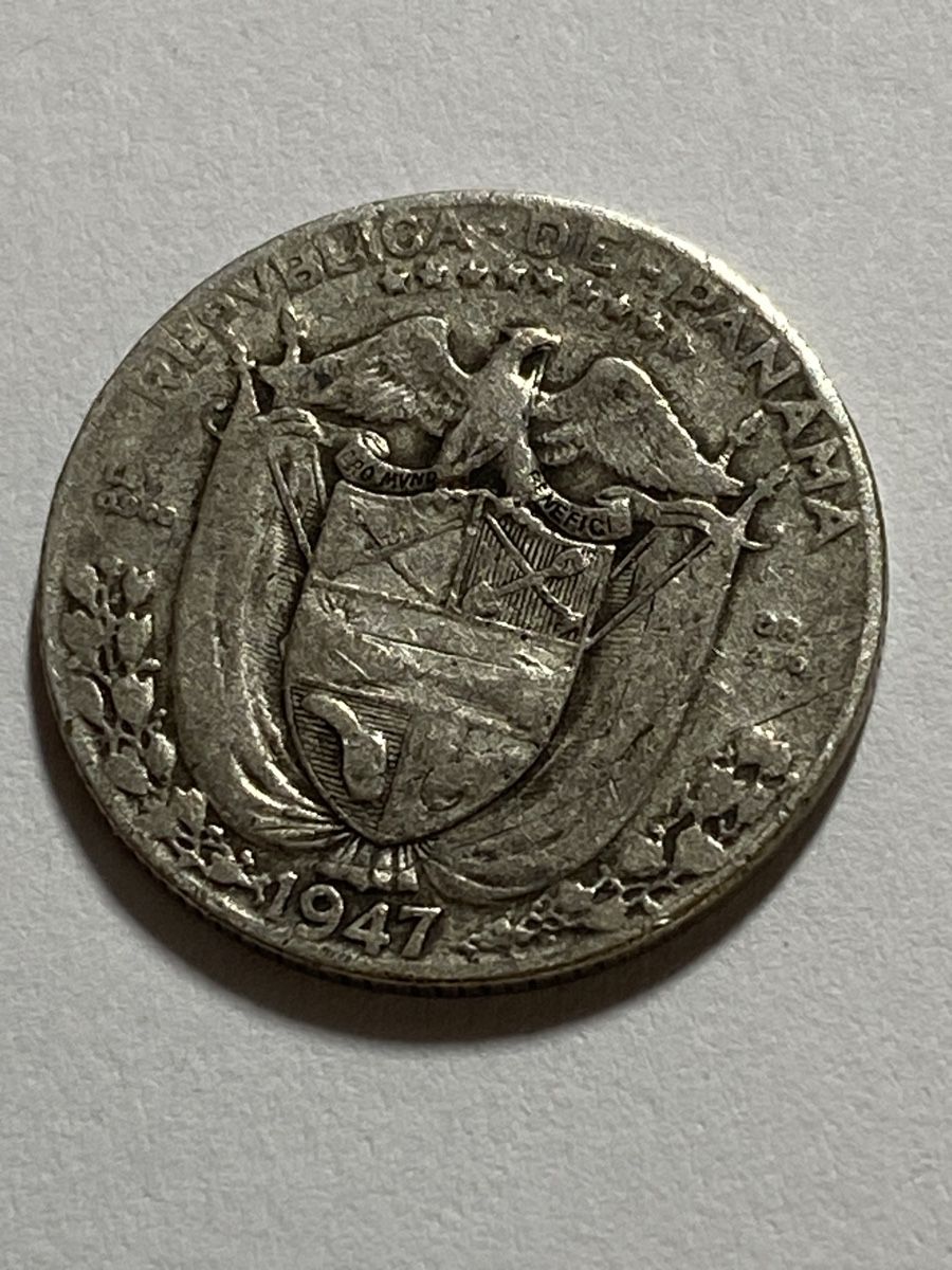 Tutti le monete: Panama - 1/10 - 1947 - AG – Usato da Payerne venduto da Mike1682