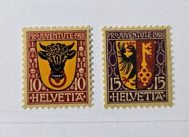 PJ 10-11 ! POSTFRISCH ! SBK 55.-- !