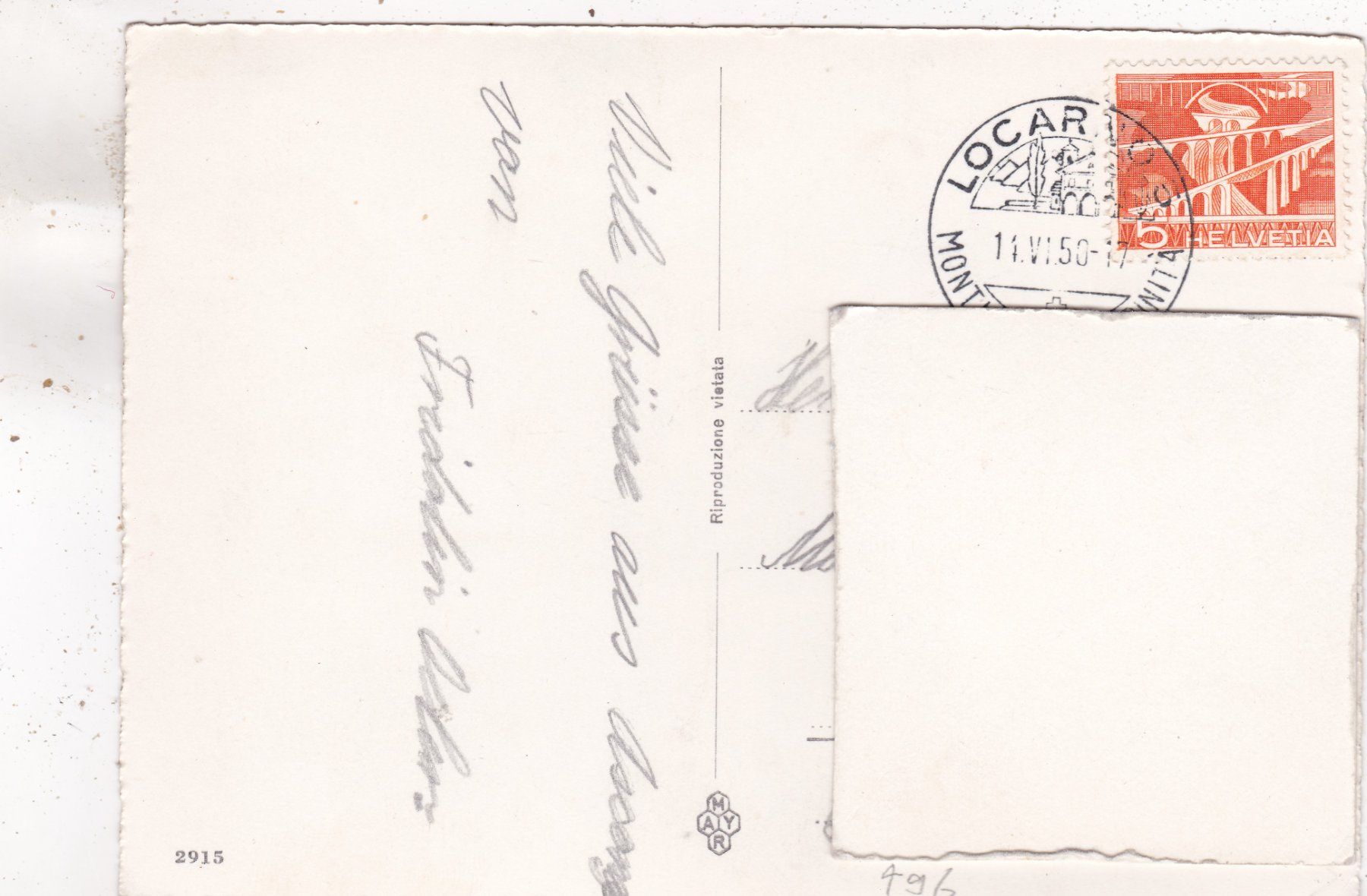 Cartes postales: Ascona 1950 – D'occasion à Herisau par Lisegrat2008 1