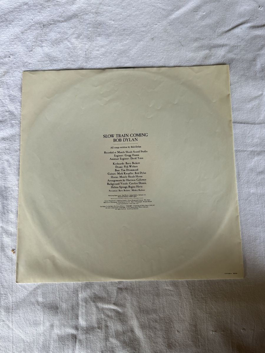Dischi in vinile: Vinyle Bob Dylan "Slow Train Coming"  – Usato da GRAND - LANCY venduto da petitpain67 3