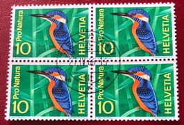 4 er Block Nr.439 mit Vollstempel Melchnau