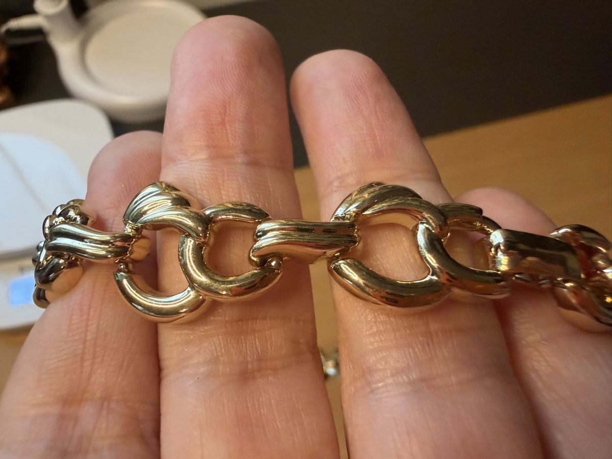 Catenine: Vintage Halskette Luxus Modeschmuck   – Usato da Lamone venduto da LaCantinaMagica 7