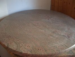 Marmorplatte Durchmesser 80cm Dicke 3cm