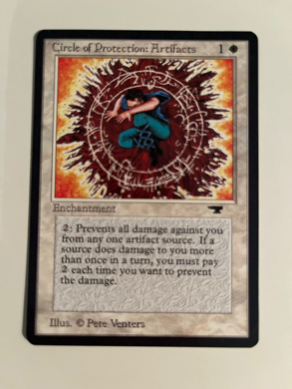 Magic The Gathering Sammelbilder & Trading cards: 1 x Circle of Protection: Artifacts - Magic: The Gathering – Gebraucht aus Kriens von Shadi1980