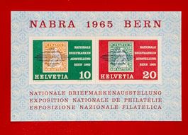 NABRA BERN BLOCK 43 1965** POSTFRISCH