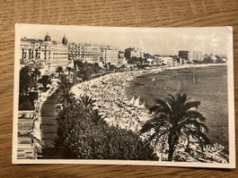 Cannes, Vintage Postkarte, Boulevard de la Croisette, Top!