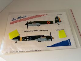 1/48 HENSCHEL 129 B TANKBUSTER DECALS