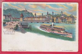 LUZERN - SCHIFFABFAHRT, (HEINRICH SCHLUMPF)