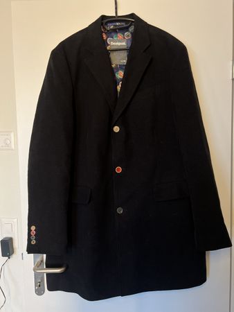 Schicker Desigual Herren Mantel, Gr. 56 Neu