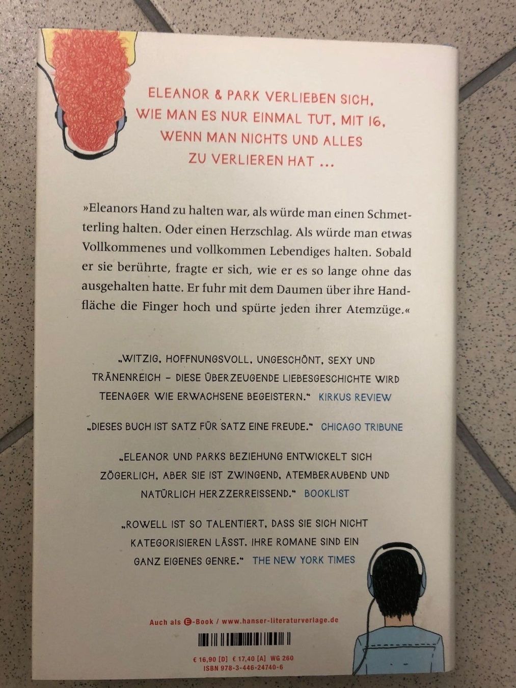 Libri: Rainbow Rowell ELEANOR & PARK – Usato da Wattwil venduto da jopara 1