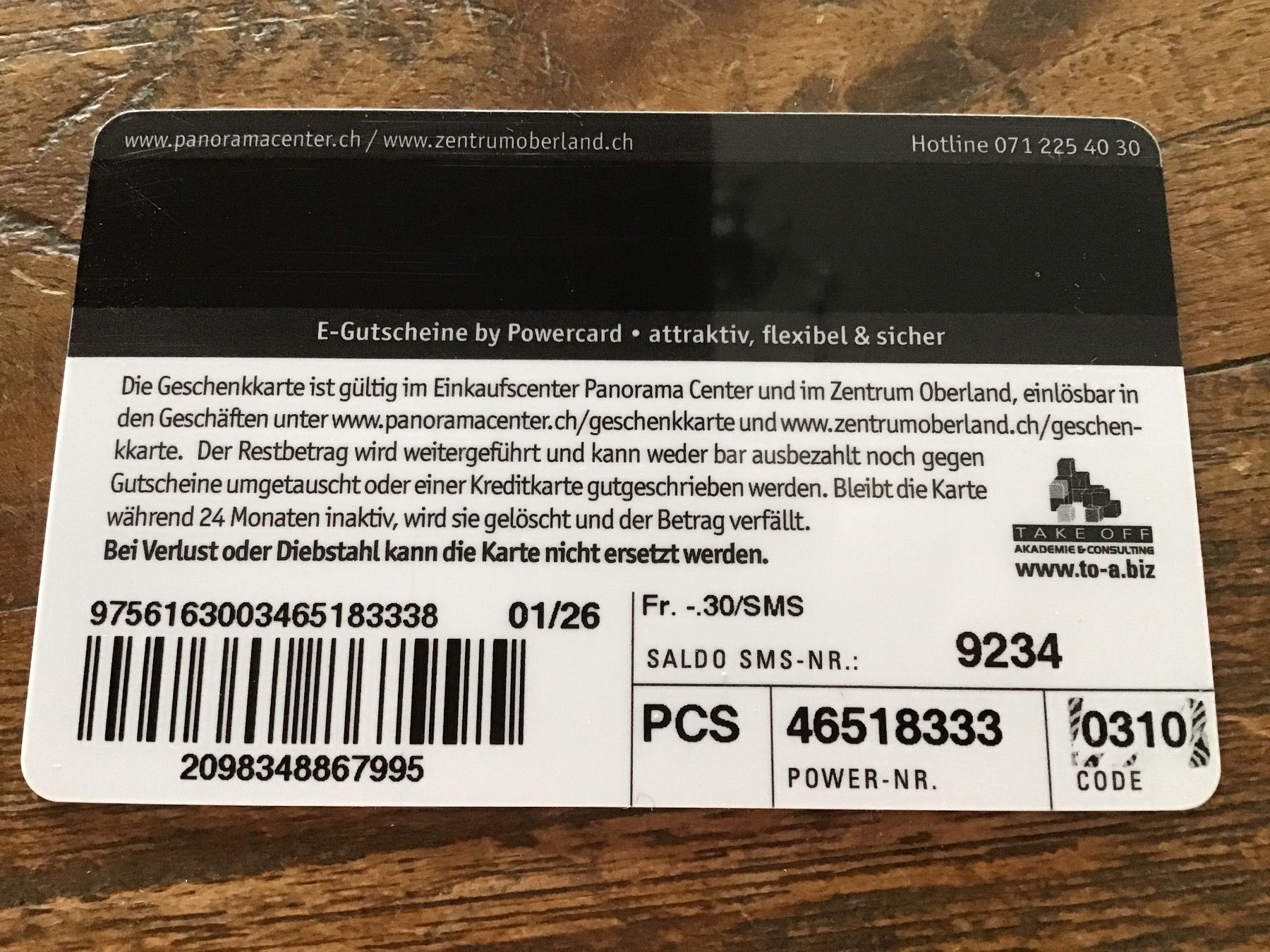Karten: 2 Geschenkkarten – Gebraucht aus Thierachern von sweden08 2